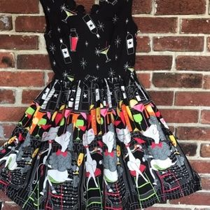 Unique - Cat & Poodle Cocktail Dress!!